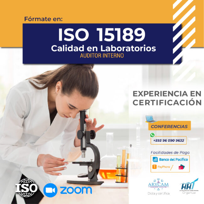 ISO 15189 – Laboratorios Clínicos – Auditoría Interna ISO 15189 – Laboratorios Clínicos – Auditoría Interna